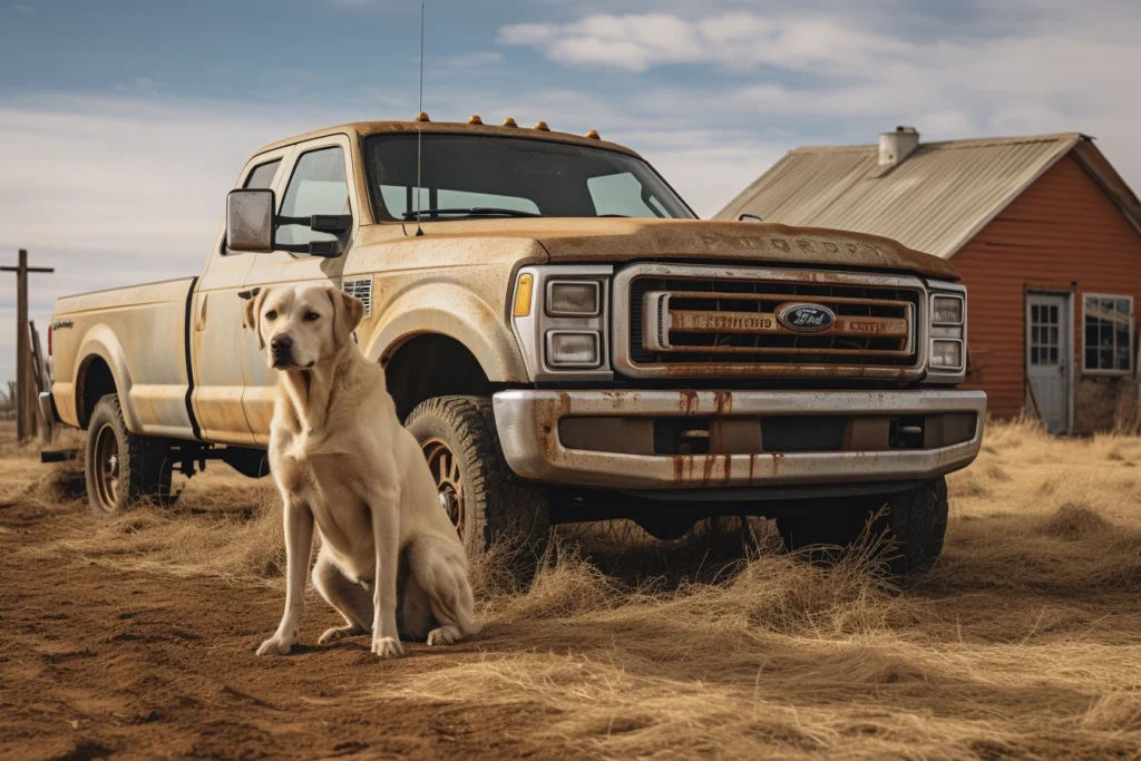 Ford F-Series Dog Safety Belt for Australian Cattle Dogs